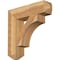 Ekena Millwork Westlake Craftsman Rough Sawn Bracket, Western Red Cedar, 6"W x 26"D x 26"H BKT06X26X26WTL04RWR - alternate 1